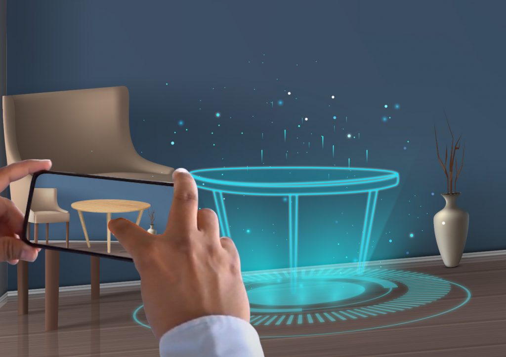 Augmented reality interior planning with ARRTSM