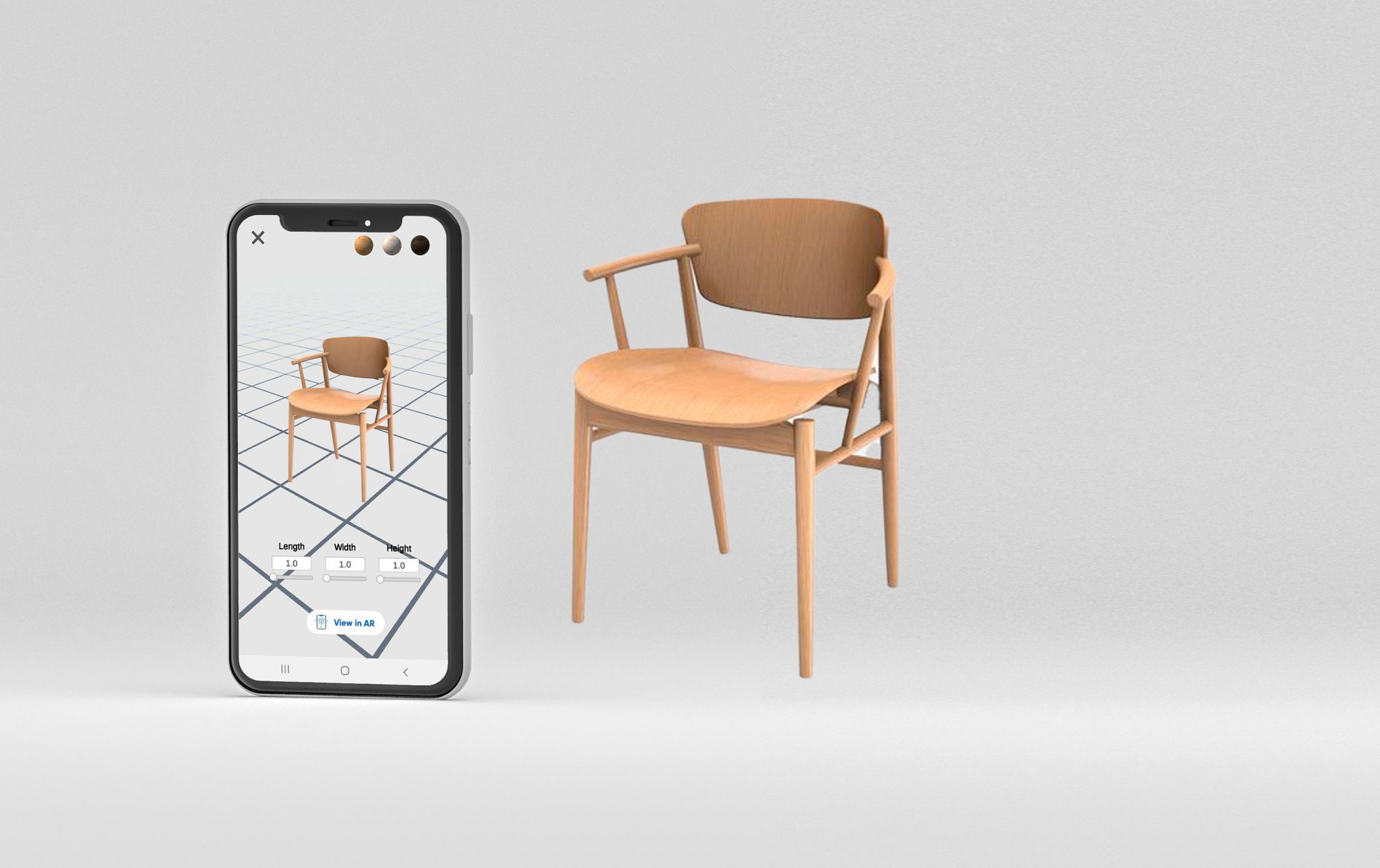 MOB CARP augmented reality furniture preview