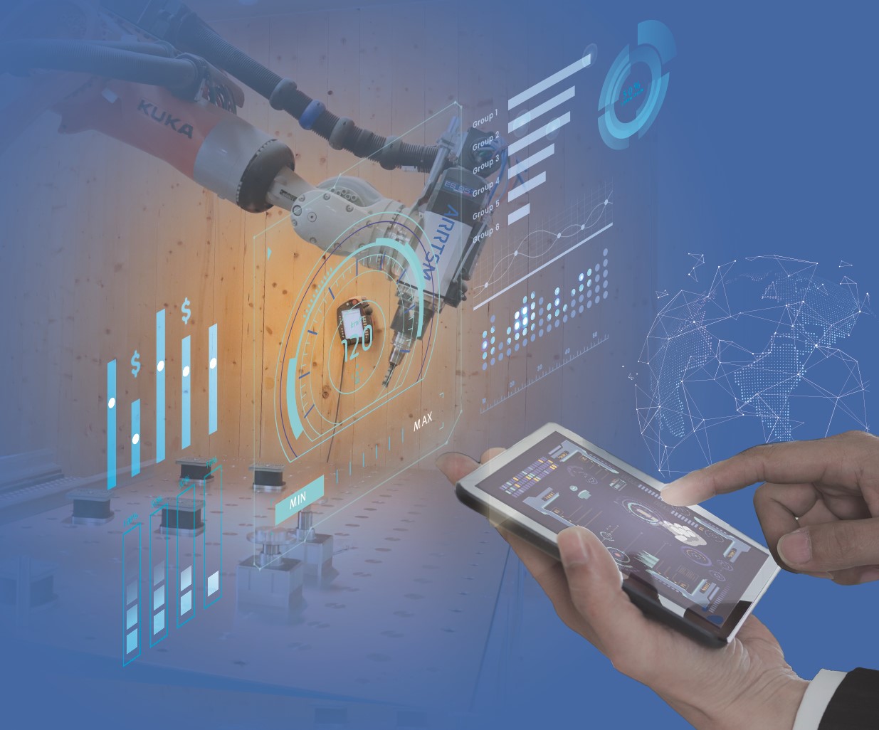 Monitoring robot activity and trajectories